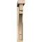 Ekena Millwork Merced Block Rough Sawn Bracket w/ Offset Brace, Douglas Fir, 4"W x 26"D x 26"H BKT0402X26X26MRC05RDF - alternate 4